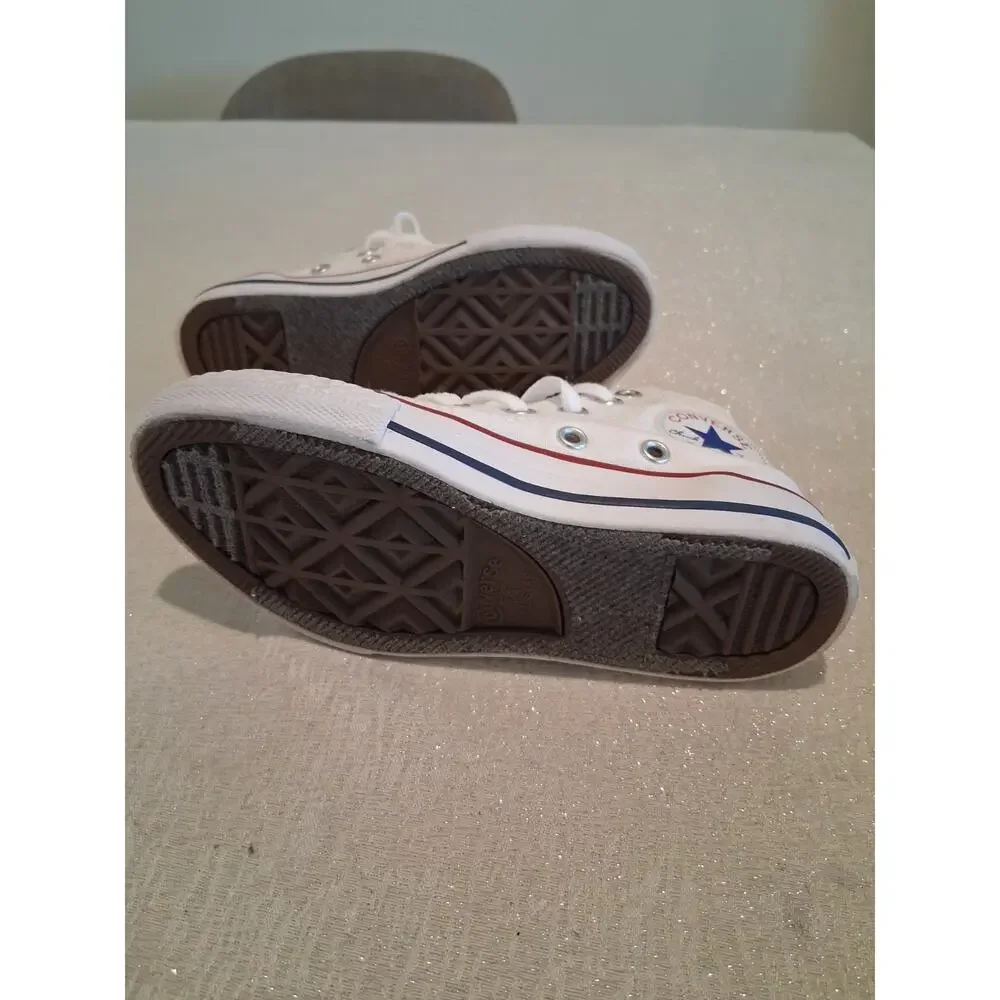 Converse Chuck Taylor All Star Kids Youth High Top Shoes Optical White 10.5